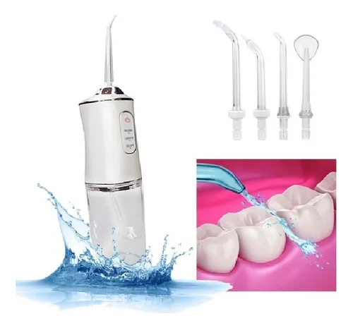 ¡IRIGADOR DENTAL ELÉCTRICO PORTÁTIL – Limpieza profesional en casa por solo RD$1,499!